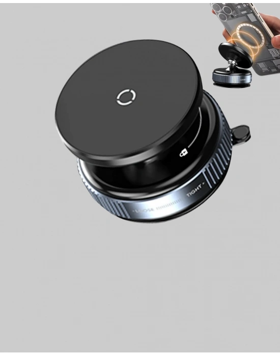 ® Vakumlu Manyetik Araç İçi Telefon Standı