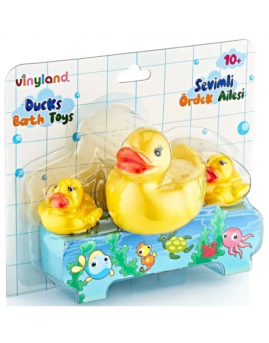 ® Vinil Ördek Ailesi Banyo Oyuncakları 661778
