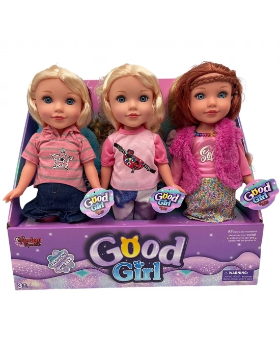 ® WG-36001 MÜZİKLİ 36CM GOOD GIRL BEBEK