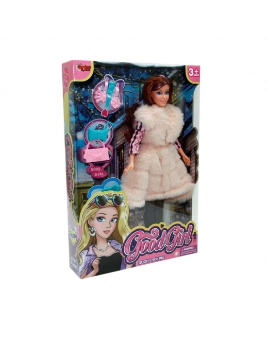 ® WG-66768  Aksesuralı Kürklü Bebek 29 cm - Vardem Oyuncak