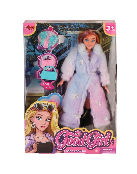 ® WG-66768  Aksesuralı Kürklü Bebek 29 cm - Vardem Oyuncak