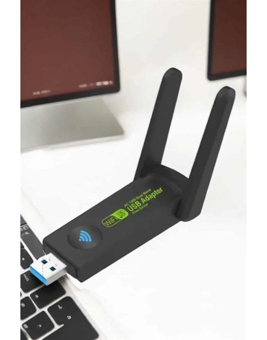 Wifi Adaptör Çift Bantlı Kablosuz Wifi Adaptörü