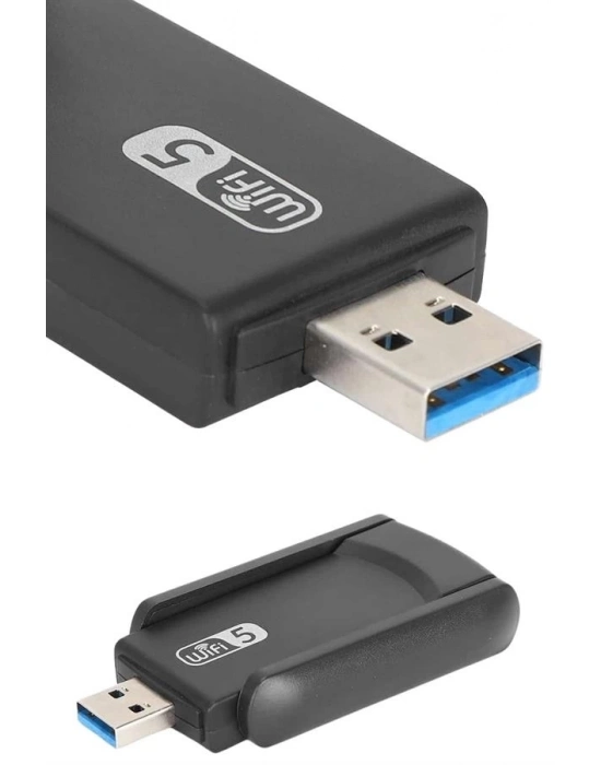 ® Wifi Adaptörü Bt5.0 Wifi 2si Bir Arada Çift Bantlı Çift Anten