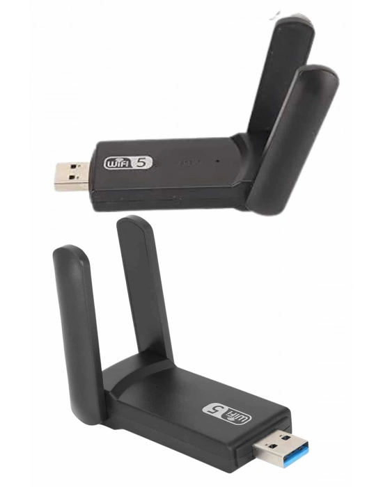 ® Wifi Alıcı Dual Band Usb 3.0 Adaptör Kablosuz Windows 7/8/10/11