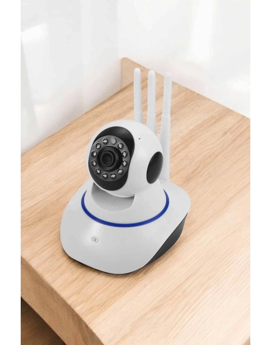 ® Wifi Kamera Ev Kamerası Gece Görüşlü Kablosuz Bebek Izleme Kamerası