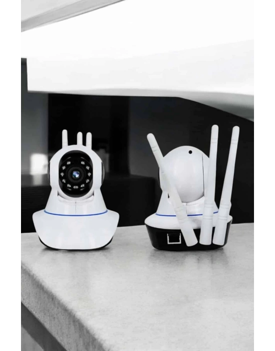 ® Wifi Kamera Ev Kamerası Gece Görüşlü Kablosuz Bebek Izleme Kamerası