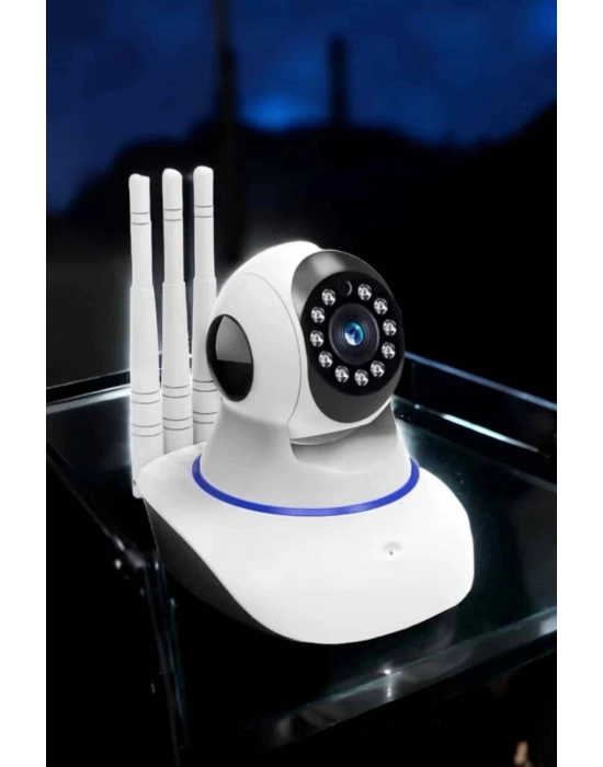 ® Wifi Kamera Ev Kamerası Gece Görüşlü Kablosuz Bebek Izleme Kamerası