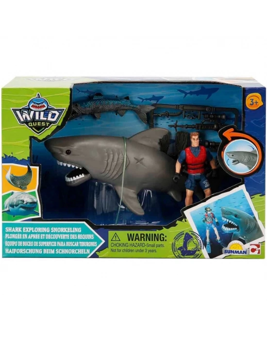 ® Wild Quest Köpekbalığı Oyun Seti