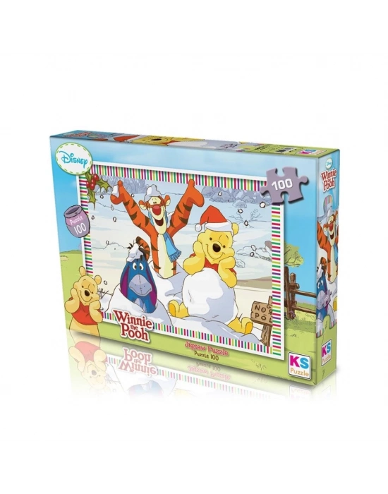 ® WN714  , Winnie The Pooh, 100 Parça Puzzle