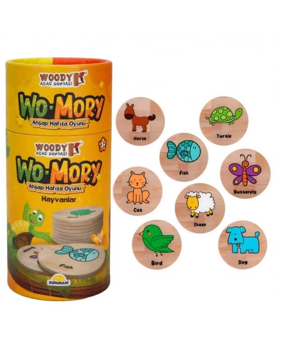 ® Ahşap Hafıza Oyunu