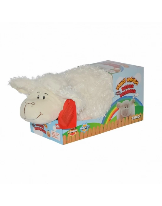 ® X1703634-18 Türkçe Masal Anlatan Yastık Kuzucuk