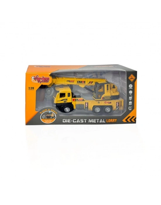 ® XX992-02AB Çek Bırak Işıklı ve Sesli Kule Vinç 1:28-Vardem Oyuncak