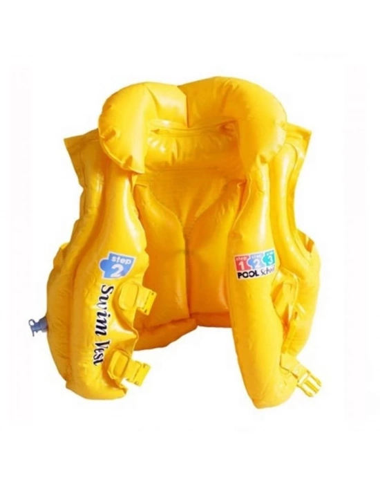 ® Yakalı Sarı Yelek