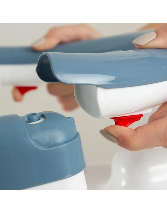 ®  Yandan Açılır Banyo & Mama Oturağı İndigo