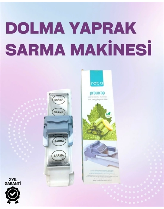 ® Yaprak Sarma Makinesi – Üzüm, Lahana ve Pazı İçin Otomatik Sarım Kolaylığı.