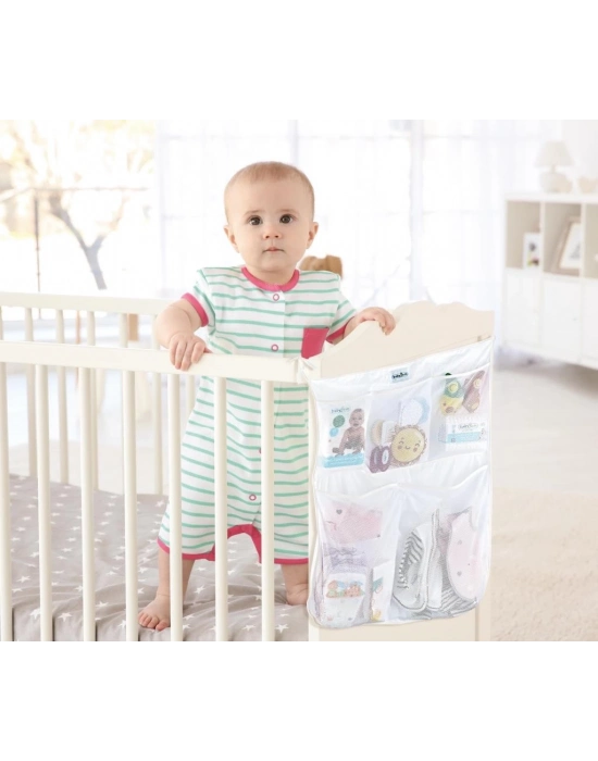 ®  Yatak Başı Organizer 555 Beyaz