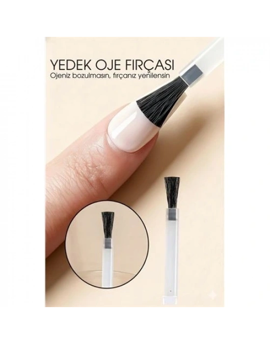 ® Yedek Oje Fırçası - Tırnak Cila Fırçası