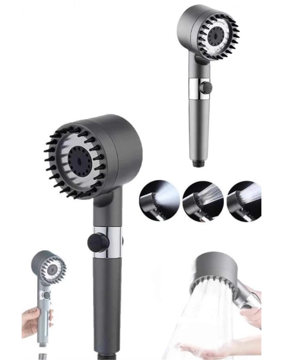 ® Yeni Masaj Etkili Nesil Filtreli  Duş Başlığı Fıskiyesi Duş Banyo