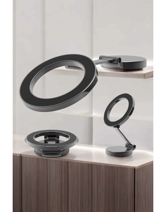 ® Yeni Nesil Araç İçi Mıknatıslı Telefon Tutacağı Tüm Telefonlara Uyumlu