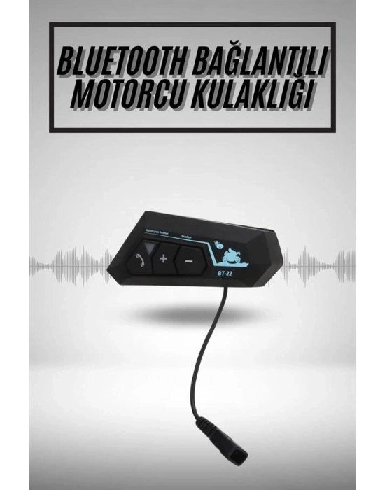 ® Yeni Nesil Dinleme Ve Konuşma Özellikli Intercom Kask Kulaklığı 5.0 Bluetooth