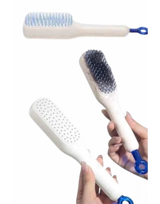 ® Yeni Nesil Saç Fırçası Saç Derisini Ölü Derilerinden Arındırır Kolay Temizlenen