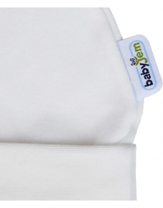 ®  Yenidoğan Bebe Şapka 397 Beyaz