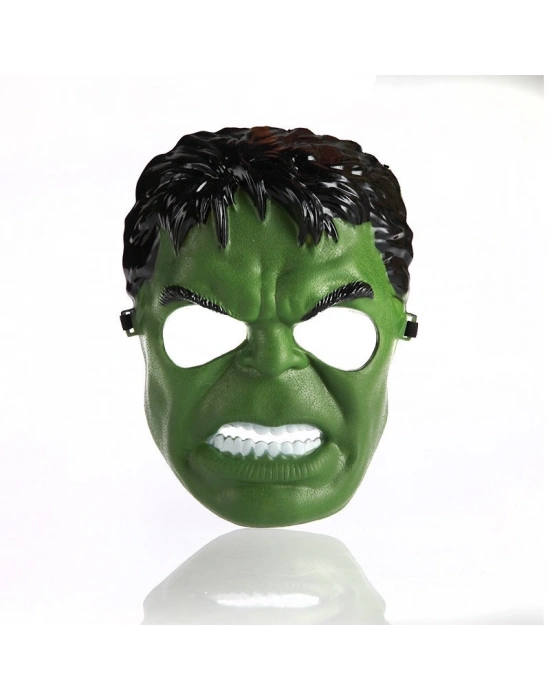 Yeşil Renk Süper Kahraman Dev Adam Hulk Maskesi