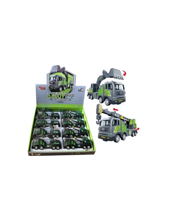 ® YH-711-50A SÜRTMELİ METAL 1:50 FÜME VİNÇ VE