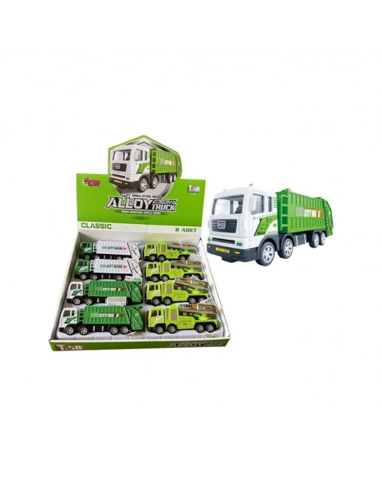 ® YH-711-57A SÜRTMELİ METAL 1:50 KAMYONU