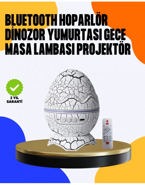 ® Yüksek Çözünürlüklü LED Galaksi Projektör + 19 Sesli Uyku Makinesi