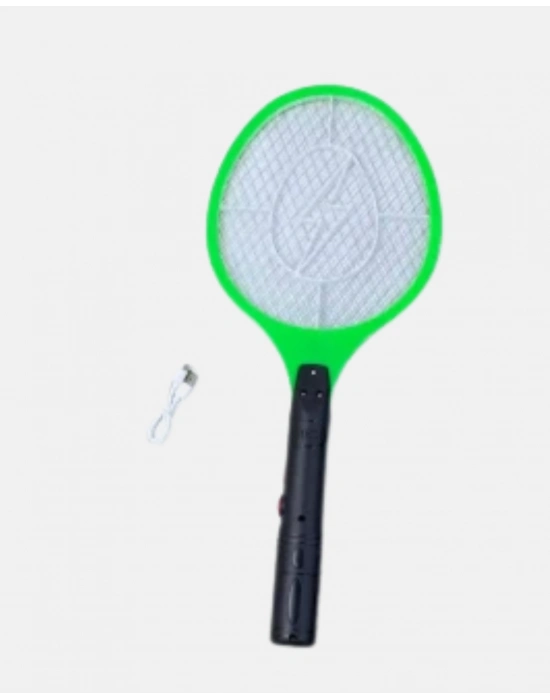 ® Yüksek Gerilimli Elektronik Sinek Raket – Sessiz, Kimyasız ve Güvenli Kullanım