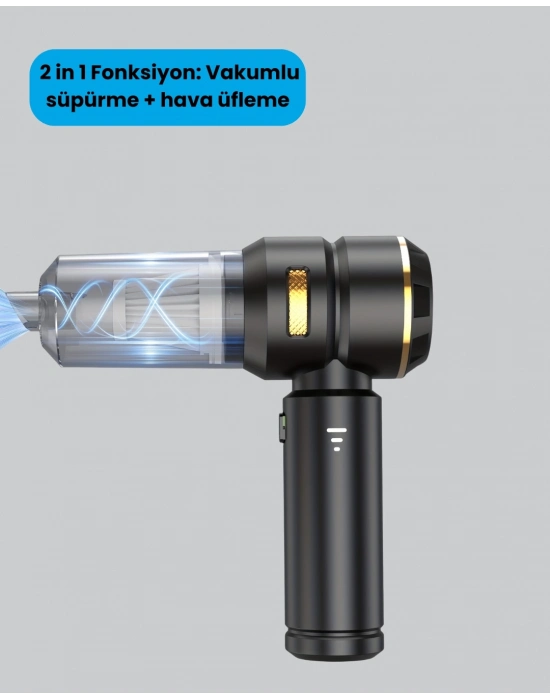 ® Yüksek Performanslı Araç İçi El Süpürgesi