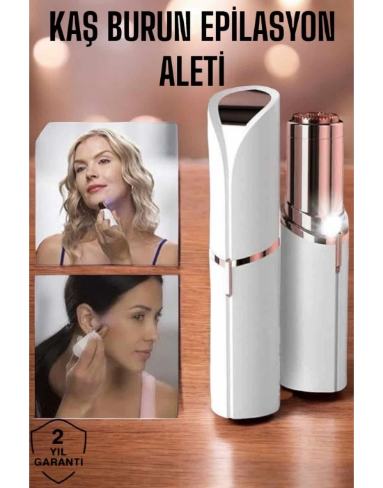 ® Yüksek Performanslı, Hassas Ciltler İçin Tasarlanmış Yüz Kaş Epilatörü