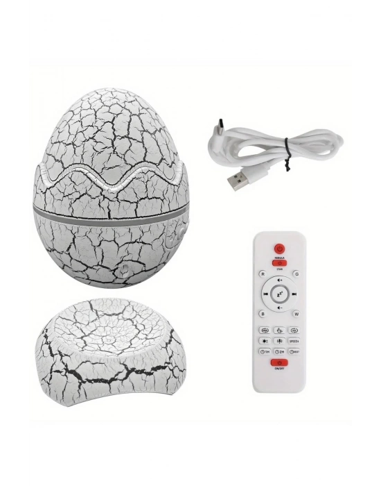 ® Yumurta Görünümlü Masa ve Gece Lambası Renk Değiştirebilen Projektör