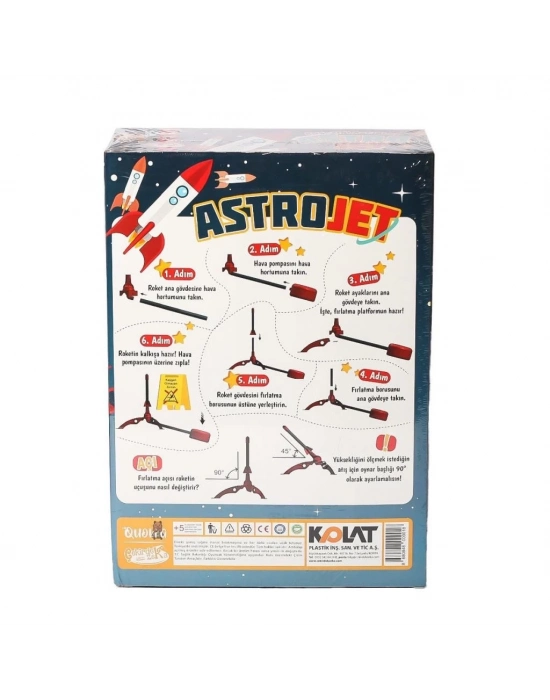 ® ZK122 Astro Jet Kutu Oyunu -Kolat