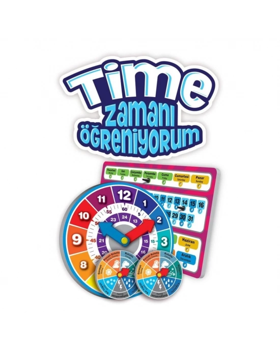 ® ZO234 , Time - Zamanı Öğreniyorum / +3 yaş