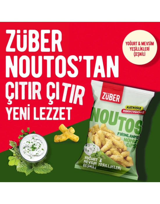 ® Fırın Nohut Cipsi 55 Gr Yoğurt ve Mevsim Yeşillikleri