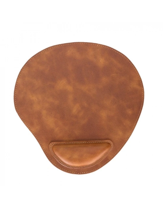 ÇOK SATAN Bileklikli Deri Mouse Pad TN11 Taba