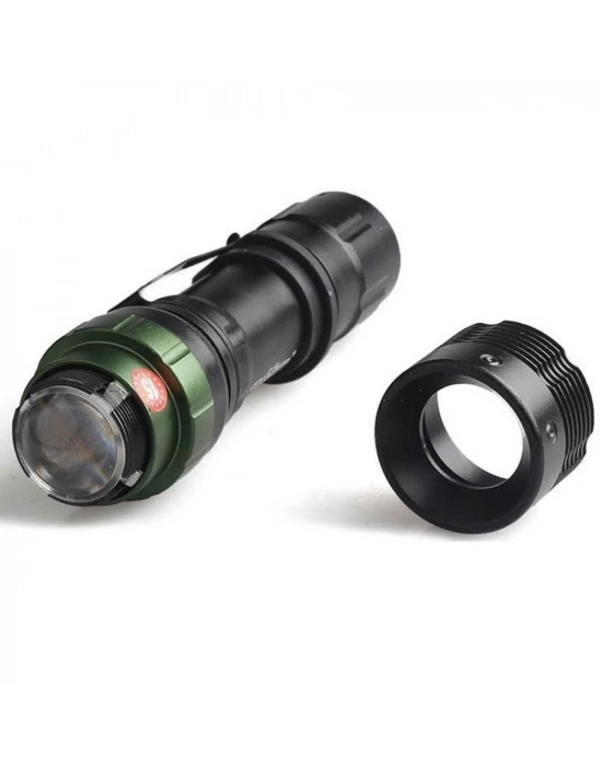 ÇOK SATAN Black Wt-037-şarjlı Zoomlu Acil Durum Feneri