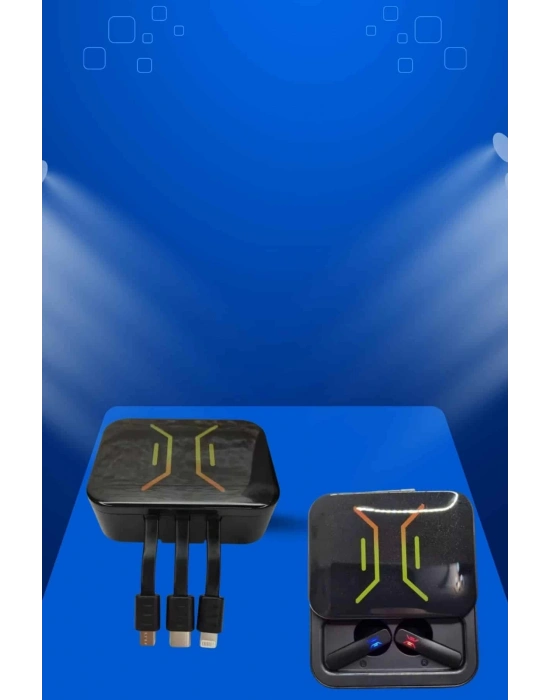 ÇOK SATAN Bluetooth Bağlantılı Kablosuz Kulaklık ve Yeni Nesil Akıllı Saat 5.0 Bluetooth