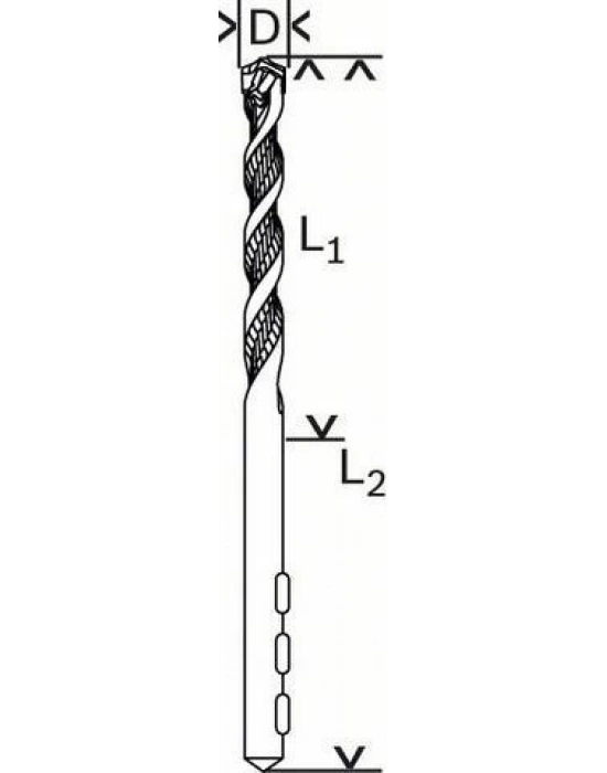 ® BOSCH CYL-5 Blue Granit Turbo Matkap Ucu 10x150 mm