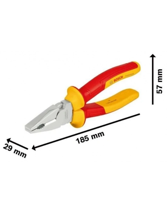 ® Bosch Profesyonel İzoleli Pense 180 mm
