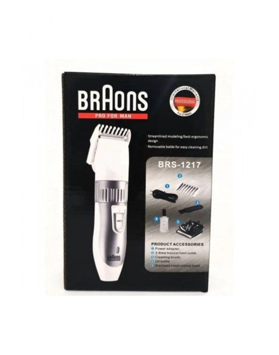 ÇOK SATAN Braons Şarj Edilebilir Kablosuz Tıraş Makinesi Brs-1217