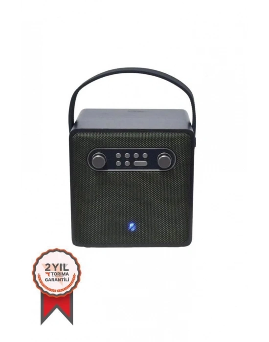 ÇOK SATAN Bts-1688 Yeşil Mikrofonlu Karaoke Bluetooth Hoparlör