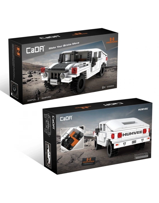 ÇOK SATAN C55022W CADA Humvee Jeep Blok Seti 328 Parça-Vagon life
