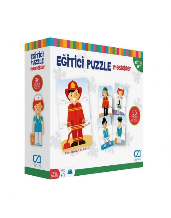 ÇOK SATAN CA.5030 CA Games, Eğitici Puzzle Meslekler