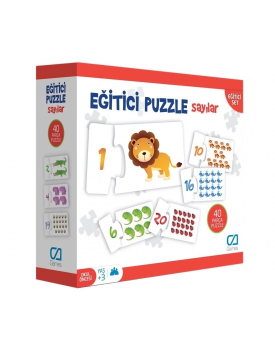 ÇOK SATAN CA.5031 CA Games, Eğitici Puzzle Sayılar