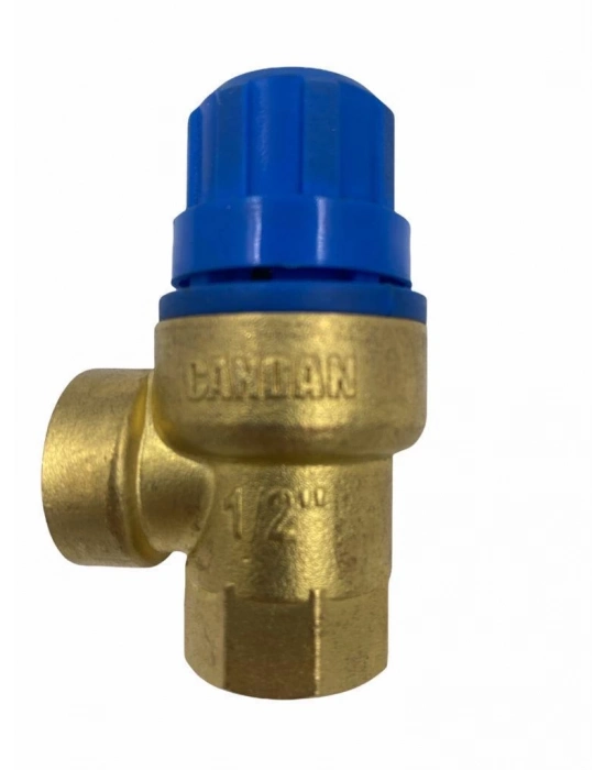 ® Candan 1/2 Mebranlı Dişi Emniyet Ventili 6 Bar