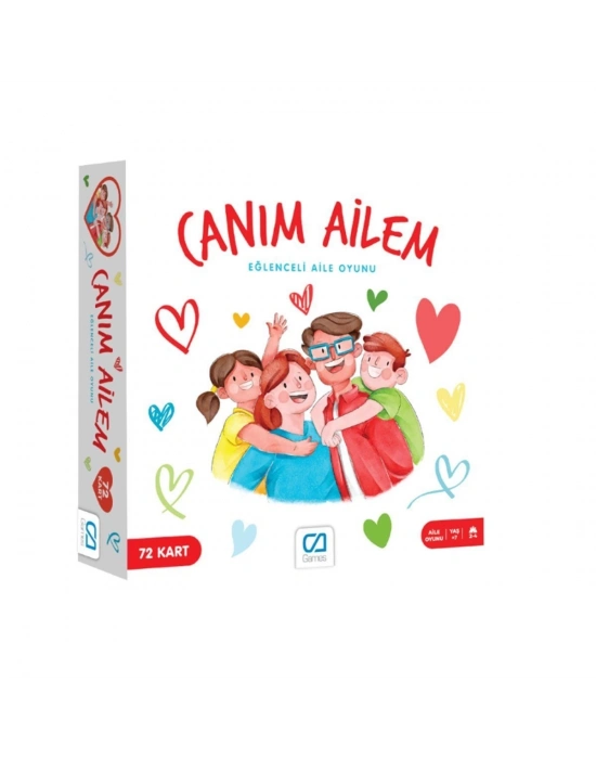 ÇOK SATAN CAOYN-6025 Canım Ailem Kutu Oyunu