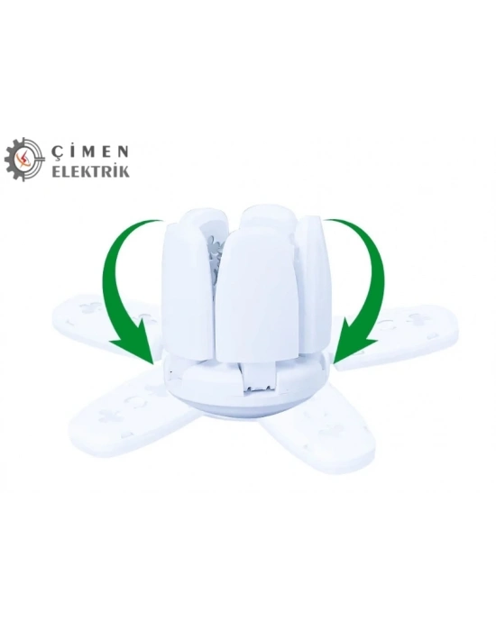 ÇOK SATAN CATA CT 1151 Pervane 30W Led Ampul 6500K Beyaz Işık E27 Duy